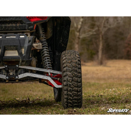 SuperATV Polaris RZR XP Turbo High Clearance Billet Aluminum Radius Arms - MojoMotoSport.com