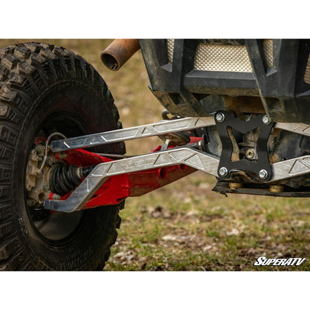 SuperATV Polaris RZR XP Turbo High Clearance Billet Aluminum Radius Arms - MojoMotoSport.com