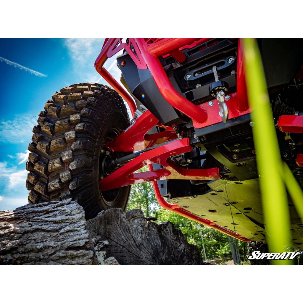 SuperATV Polaris RZR XP Turbo High Clearance Boxed A - Arms - MojoMotoSport.com