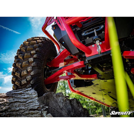 SuperATV Polaris RZR XP Turbo High Clearance Boxed A - Arms - MojoMotoSport.com