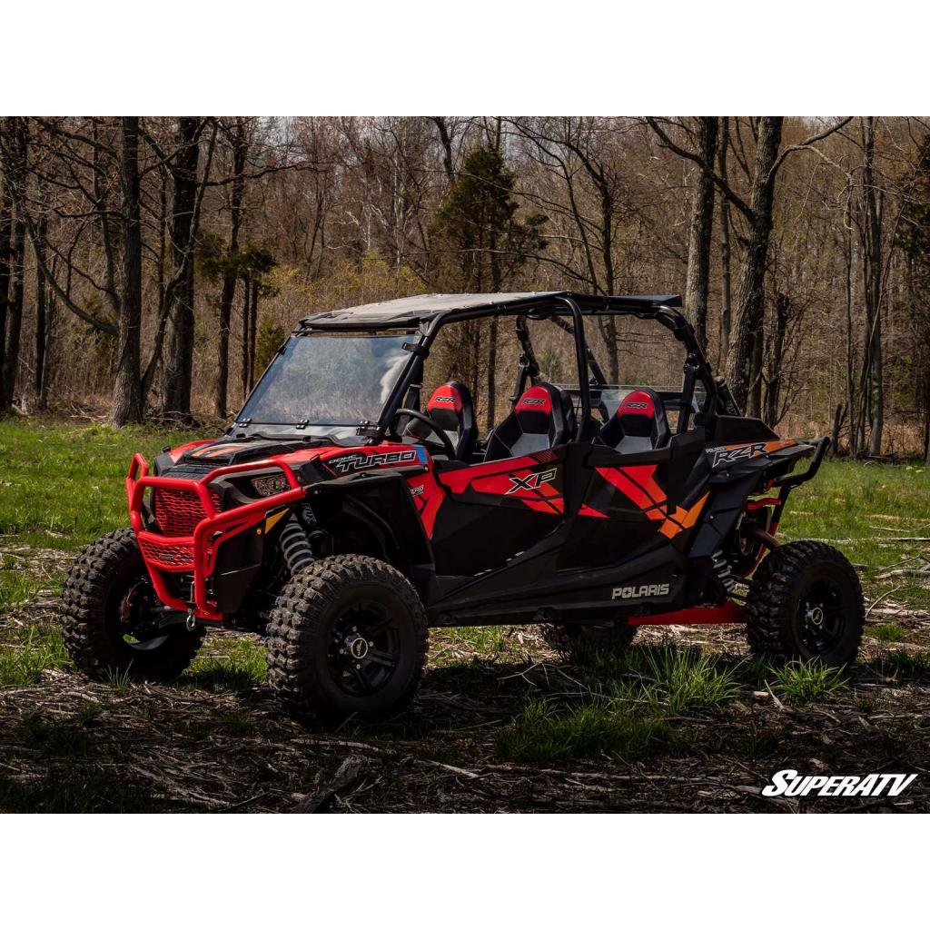 SuperATV Polaris RZR XP Turbo High Clearance Boxed A - Arms - MojoMotoSport.com