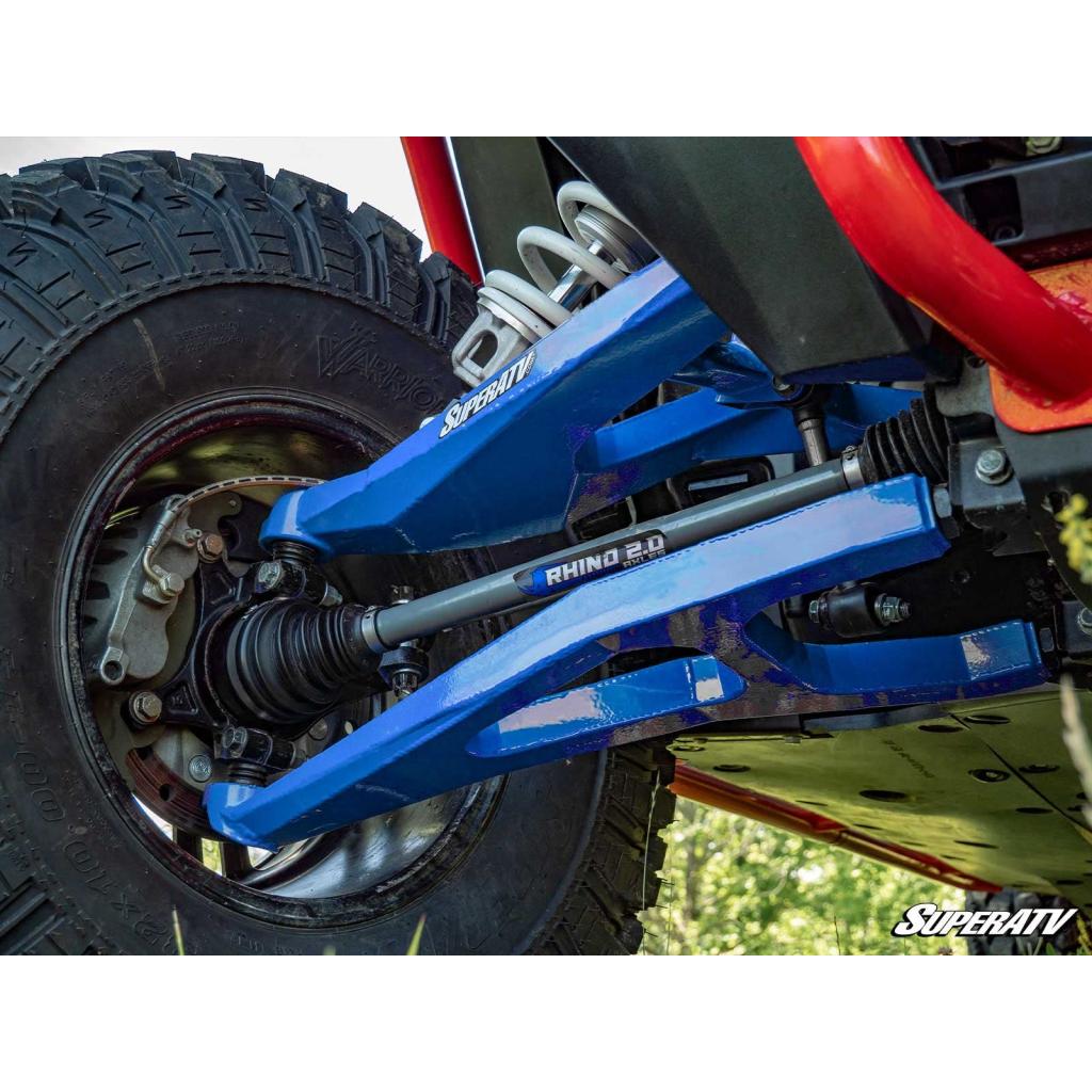 SuperATV Polaris RZR XP Turbo High Clearance Boxed A - Arms - MojoMotoSport.com