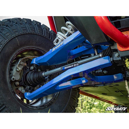 SuperATV Polaris RZR XP Turbo High Clearance Boxed A - Arms - MojoMotoSport.com