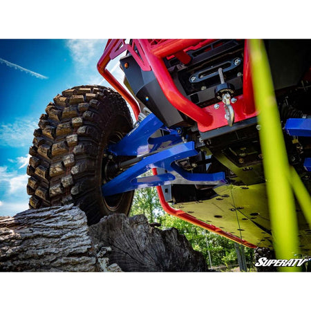 SuperATV Polaris RZR XP Turbo High Clearance Boxed A - Arms - MojoMotoSport.com