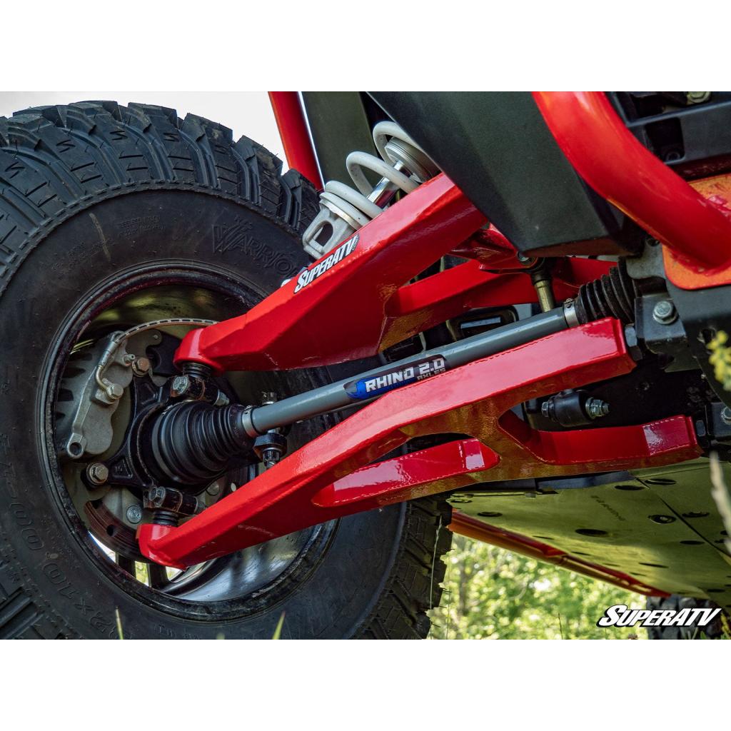 SuperATV Polaris RZR XP Turbo High Clearance Boxed A - Arms - MojoMotoSport.com