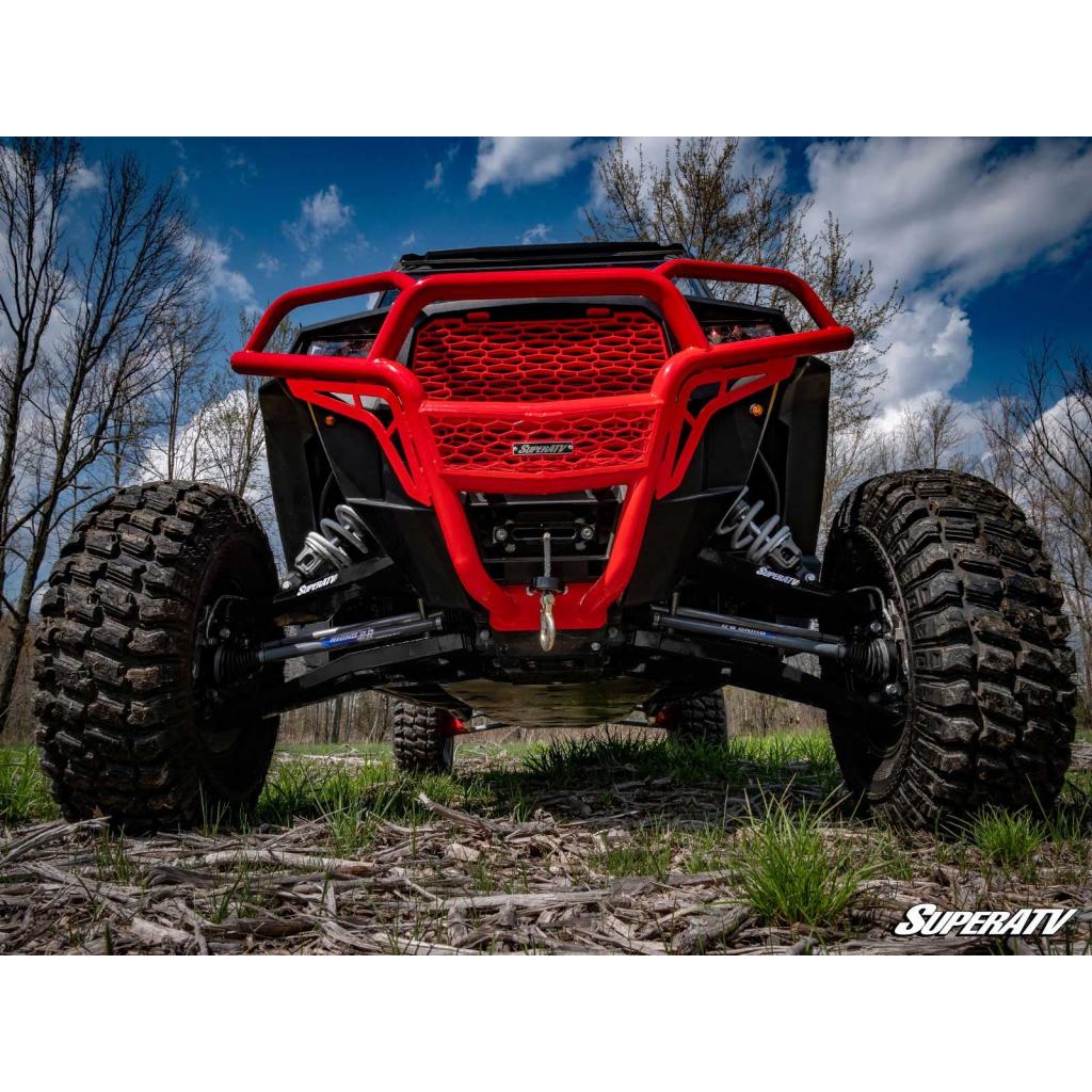 SuperATV Polaris RZR XP Turbo High Clearance Boxed A - Arms - MojoMotoSport.com