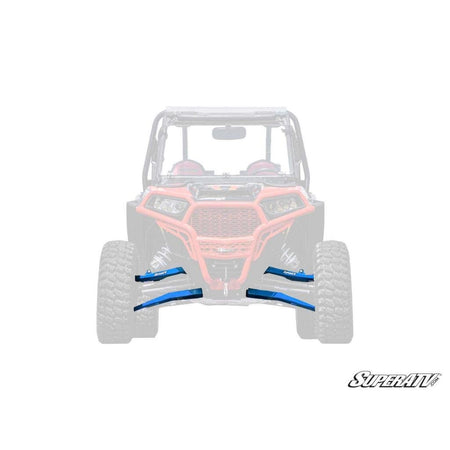 SuperATV Polaris RZR XP Turbo High Clearance Boxed A - Arms - MojoMotoSport.com
