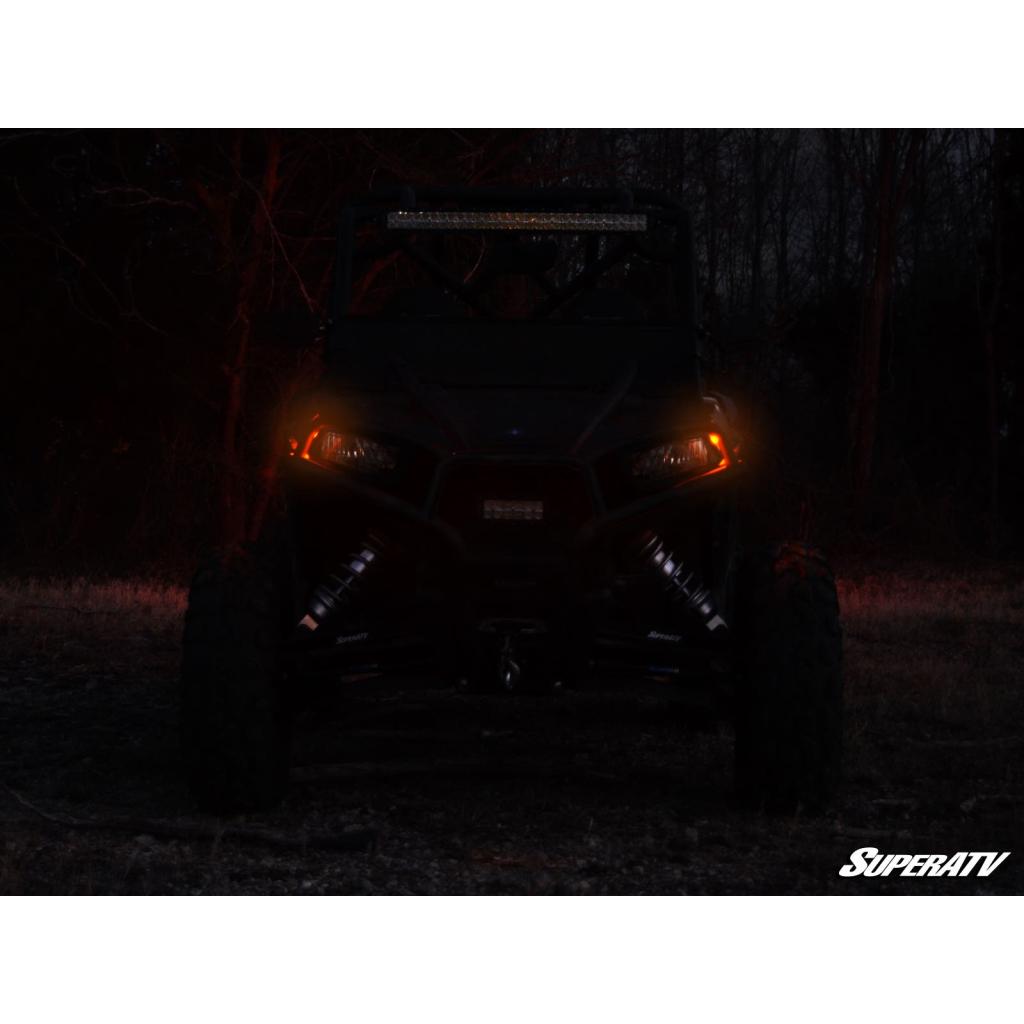 SuperATV Polaris RZR XP Turbo Plug & Play Turn Signal Kit - MojoMotoSport.com