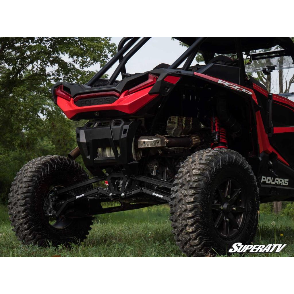 SuperATV Polaris RZR XP Turbo S Boxed High Clearance Radius Arms - MojoMotoSport.com
