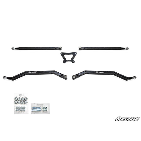 SuperATV Polaris RZR XP Turbo S Boxed High Clearance Radius Arms - MojoMotoSport.com