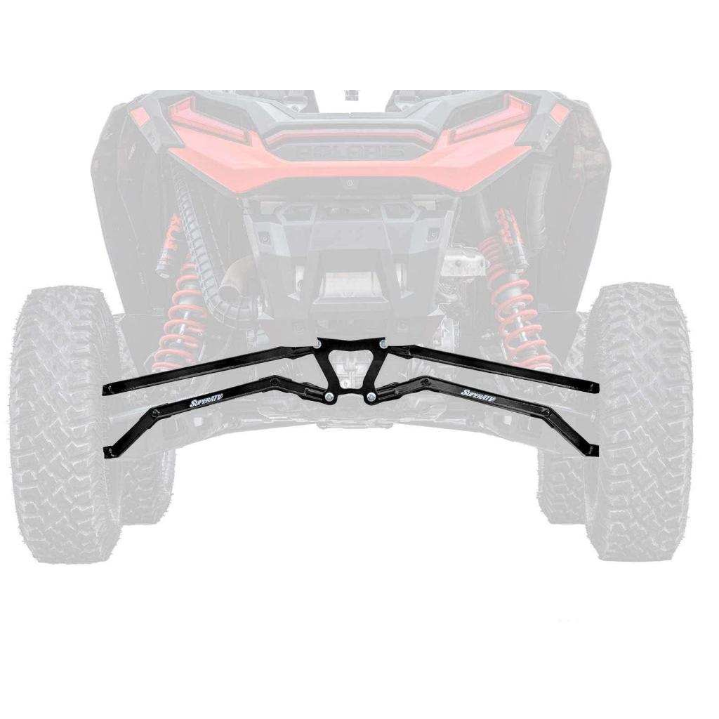 SuperATV Polaris RZR XP Turbo S Boxed High Clearance Radius Arms - MojoMotoSport.com