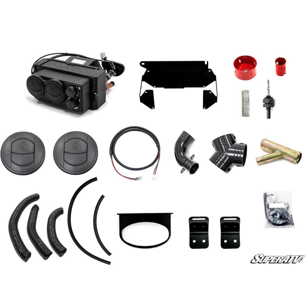 SuperATV Polaris RZR XP Turbo S Cab Heater - MojoMotoSport.com