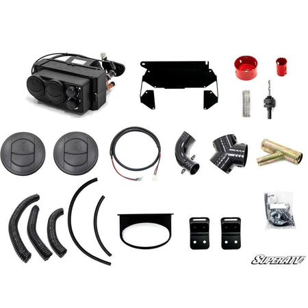 SuperATV Polaris RZR XP Turbo S Cab Heater - MojoMotoSport.com
