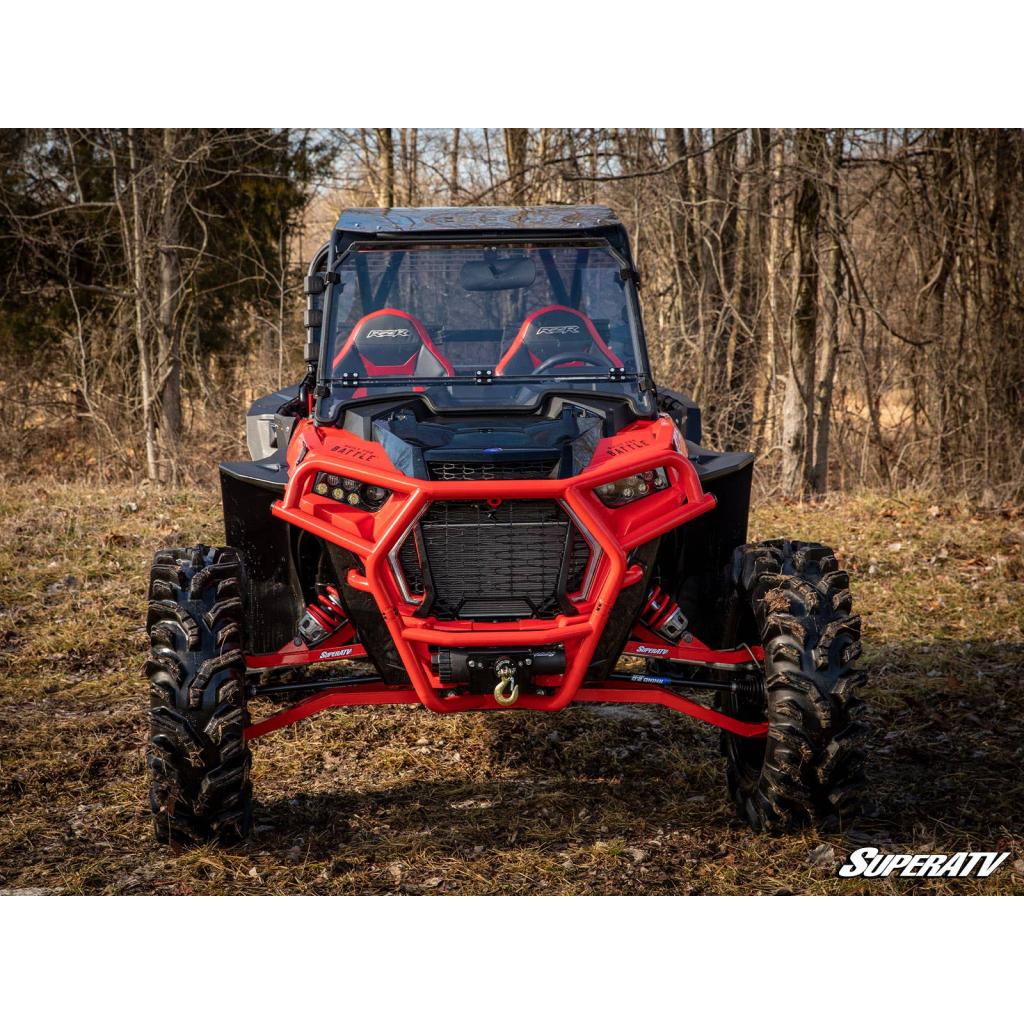 SuperATV Polaris RZR XP Turbo S Front Bumper - MojoMotoSport.com