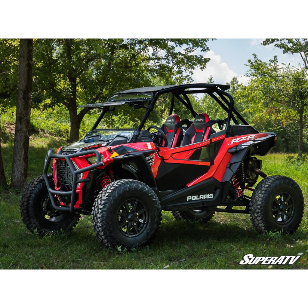 SuperATV Polaris RZR XP Turbo S Front Bumper - MojoMotoSport.com