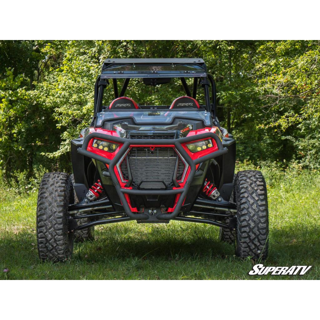 SuperATV Polaris RZR XP Turbo S Front Bumper - MojoMotoSport.com
