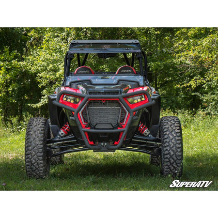 SuperATV Polaris RZR XP Turbo S Front Bumper - MojoMotoSport.com