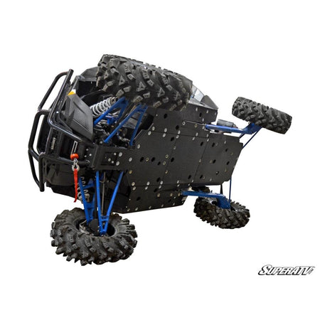 SuperATV Polaris RZR XP Turbo S Full Skid Plate - MojoMotoSport.com