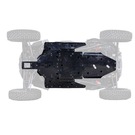 SuperATV Polaris RZR XP Turbo S Full Skid Plate - MojoMotoSport.com