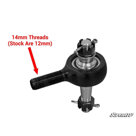 SuperATV Polaris RZR XP Turbo S Heavy - Duty Tie Rod Kit - MojoMotoSport.com