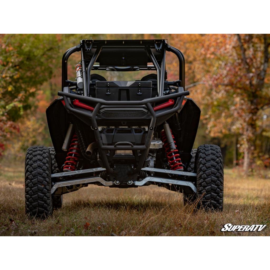 SuperATV Polaris RZR XP Turbo S High Clearance Billet Aluminum Radius Arms - MojoMotoSport.com