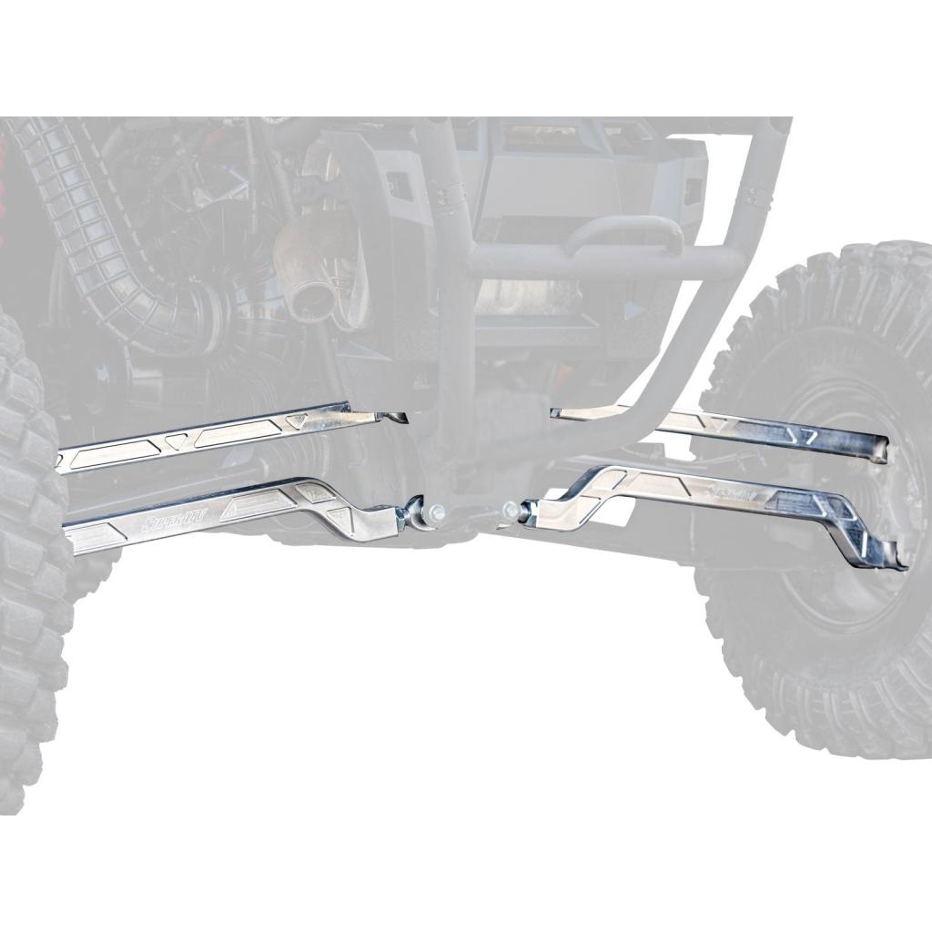 SuperATV Polaris RZR XP Turbo S High Clearance Billet Aluminum Radius Arms - MojoMotoSport.com