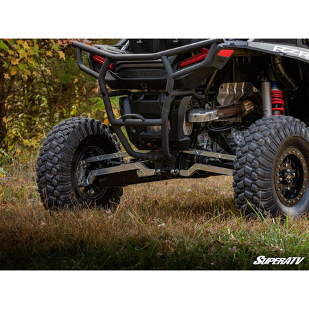 SuperATV Polaris RZR XP Turbo S High Clearance Billet Aluminum Radius Arms - MojoMotoSport.com