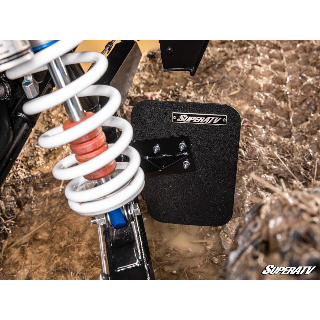 SuperATV Polaris RZR XP Turbo S Mud Flaps - MojoMotoSport.com
