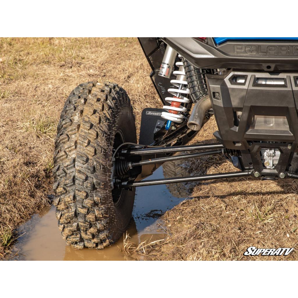 SuperATV Polaris RZR XP Turbo S Mud Flaps - MojoMotoSport.com