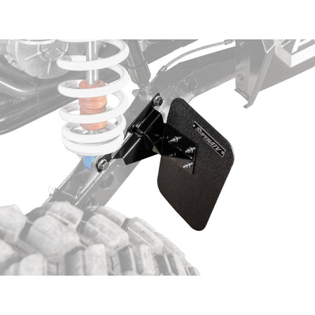 SuperATV Polaris RZR XP Turbo S Mud Flaps - MojoMotoSport.com