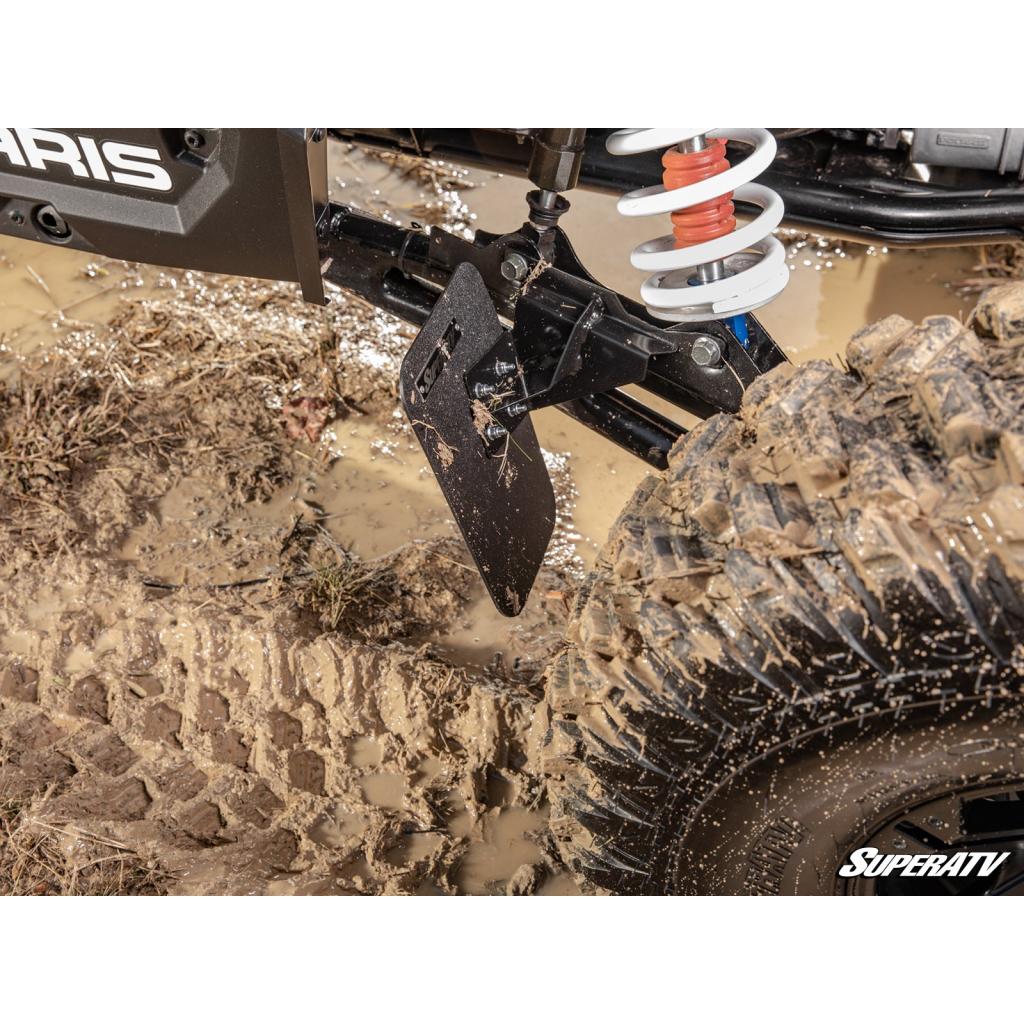 SuperATV Polaris RZR XP Turbo S Mud Flaps - MojoMotoSport.com
