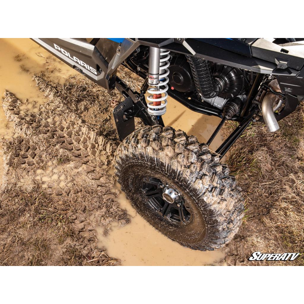 SuperATV Polaris RZR XP Turbo S Mud Flaps - MojoMotoSport.com