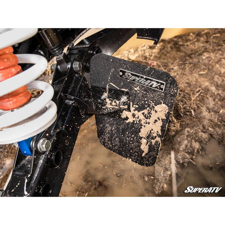 SuperATV Polaris RZR XP Turbo S Mud Flaps - MojoMotoSport.com