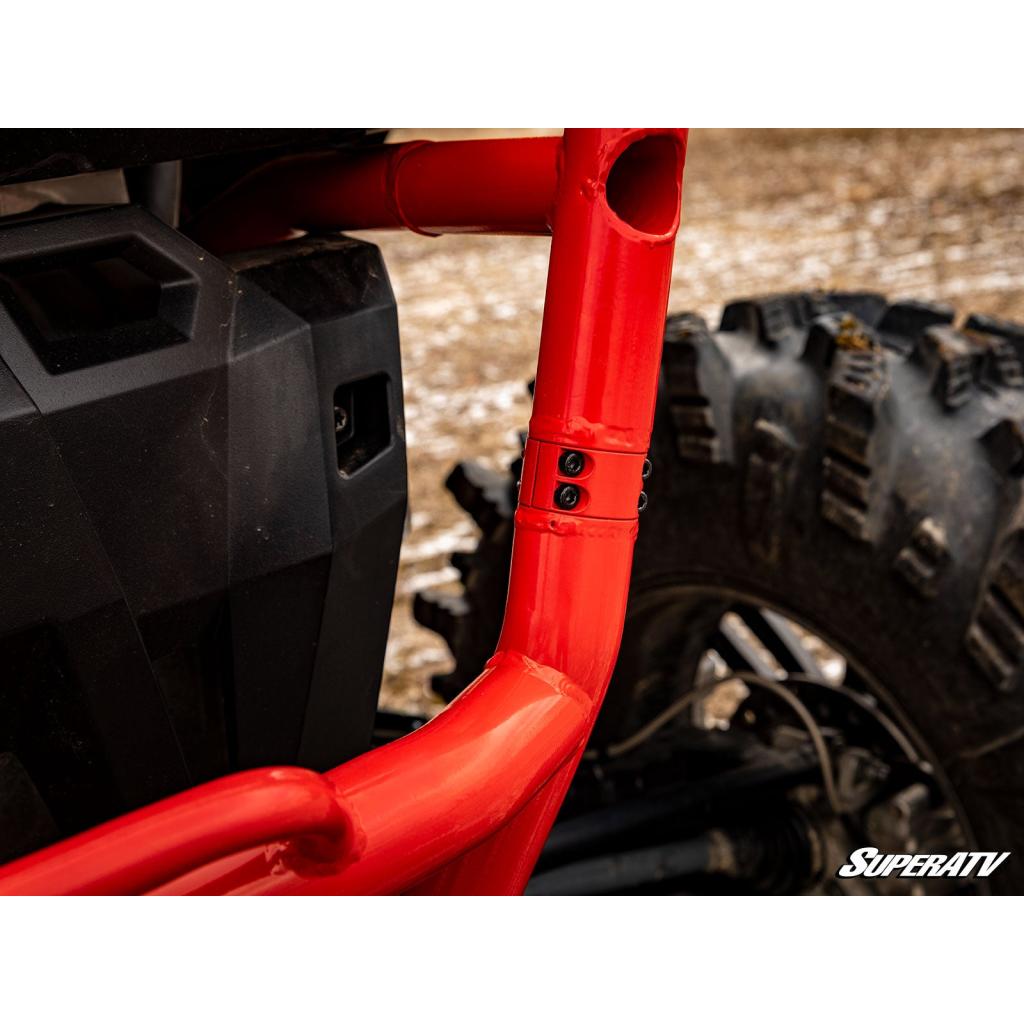 SuperATV Polaris RZR XP Turbo S Rear Bumper - MojoMotoSport.com