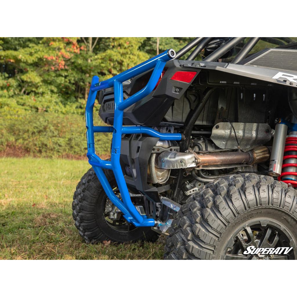 SuperATV Polaris RZR XP Turbo S Rear Bumper - MojoMotoSport.com