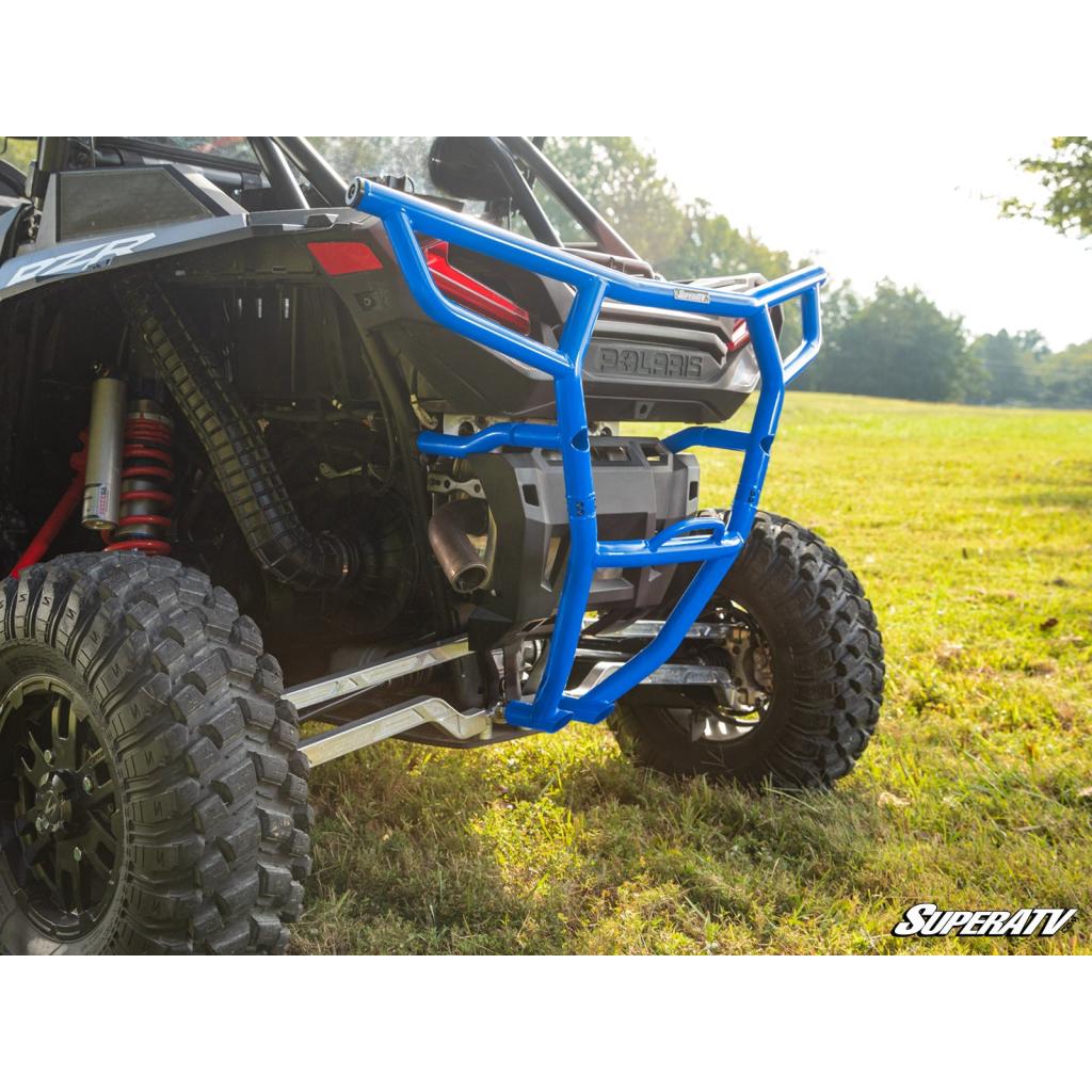SuperATV Polaris RZR XP Turbo S Rear Bumper - MojoMotoSport.com