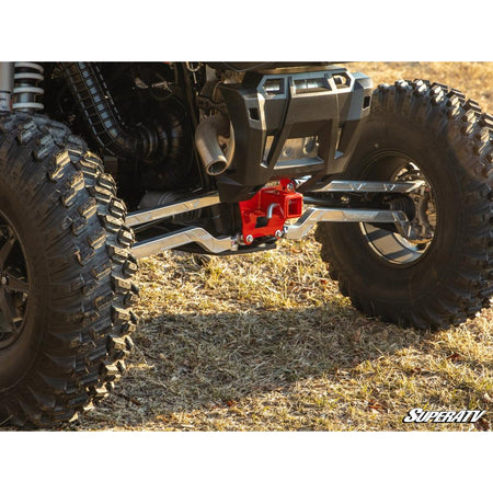 SuperATV Polaris RZR XP Turbo S Rear Receiver Hitch - MojoMotoSport.com