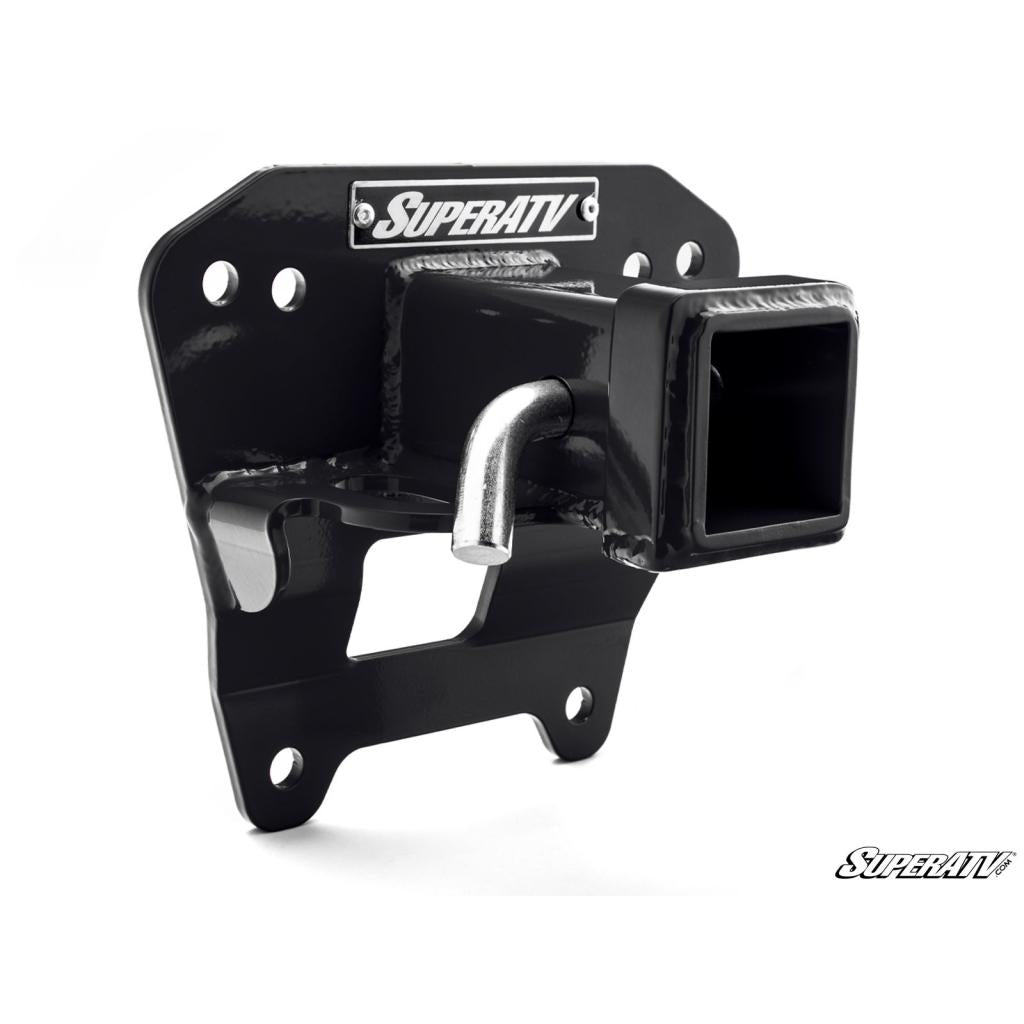 SuperATV Polaris RZR XP Turbo S Rear Receiver Hitch - MojoMotoSport.com