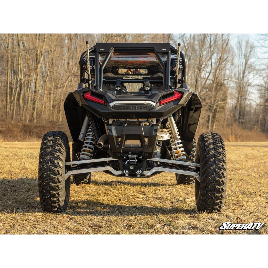 SuperATV Polaris RZR XP Turbo S Rear Receiver Hitch - MojoMotoSport.com