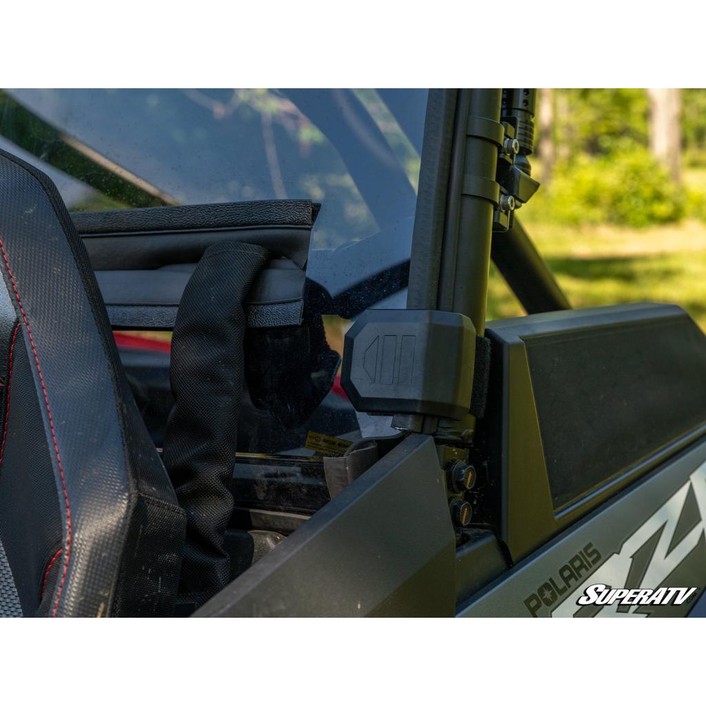 SuperATV Polaris RZR XP Turbo S Rear Windshield - MojoMotoSport.com