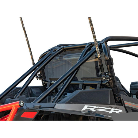 SuperATV Polaris RZR XP Turbo S Rear Windshield - MojoMotoSport.com