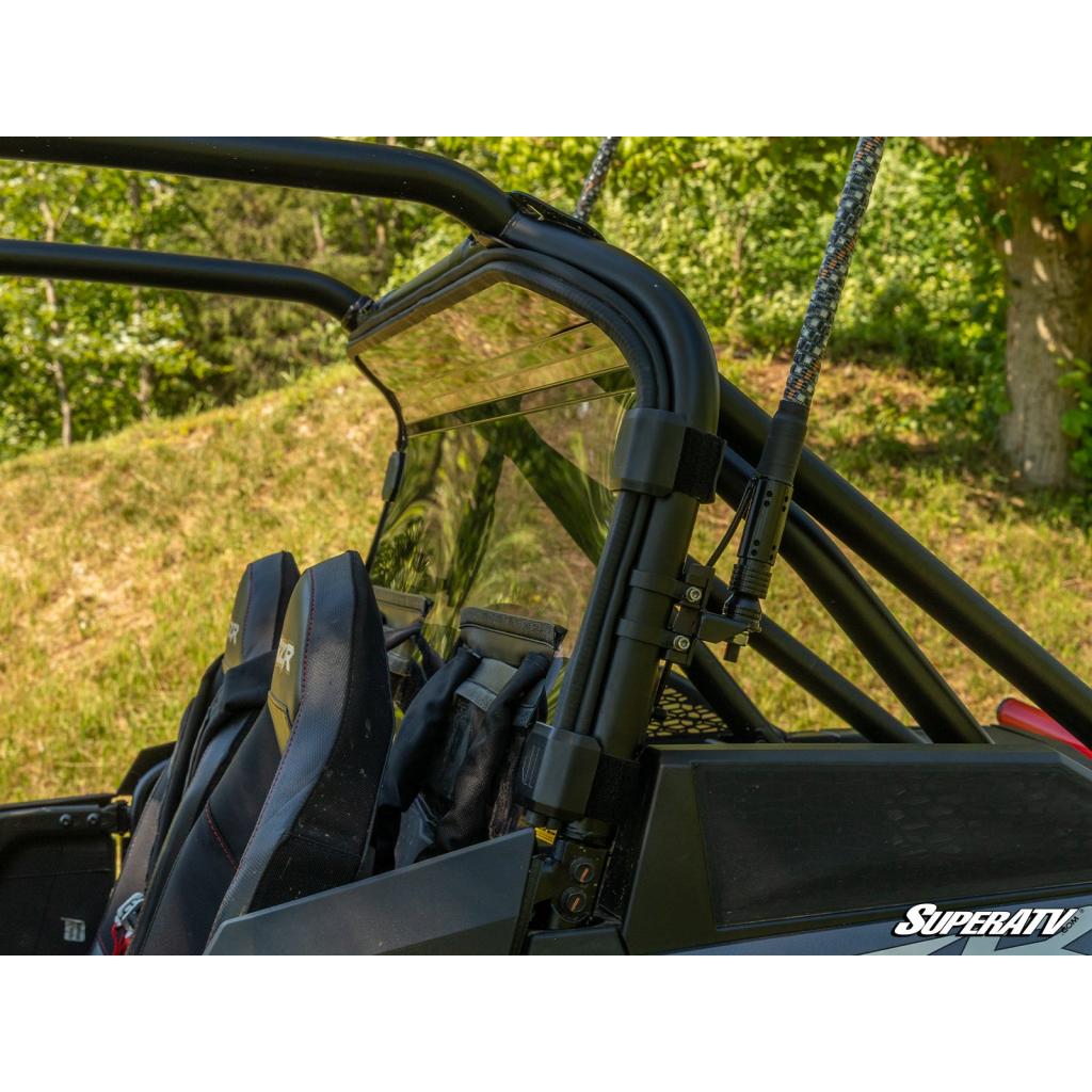 SuperATV Polaris RZR XP Turbo S Rear Windshield - MojoMotoSport.com