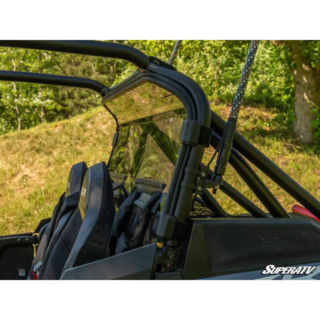 SuperATV Polaris RZR XP Turbo S Rear Windshield - MojoMotoSport.com