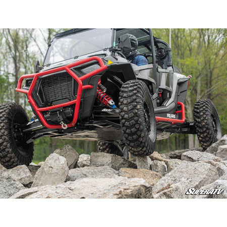 SuperATV Polaris RZR XP Turbo S Sidewinder A - Arms — 1.5" Forward Offset - MojoMotoSport.com
