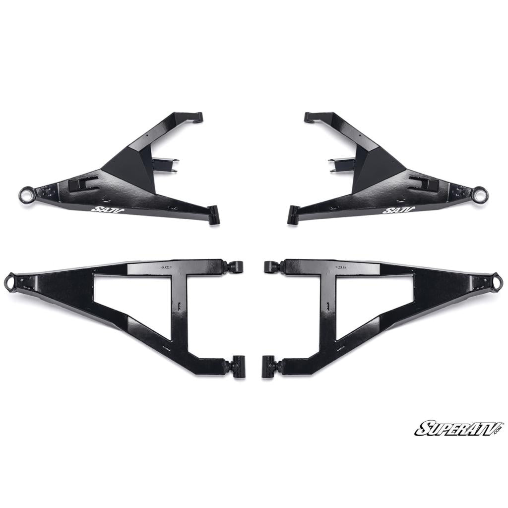 SuperATV Polaris RZR XP Turbo S Sidewinder A - Arms — 1.5" Forward Offset - MojoMotoSport.com