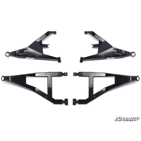 SuperATV Polaris RZR XP Turbo S Sidewinder A - Arms — 1.5" Forward Offset - MojoMotoSport.com