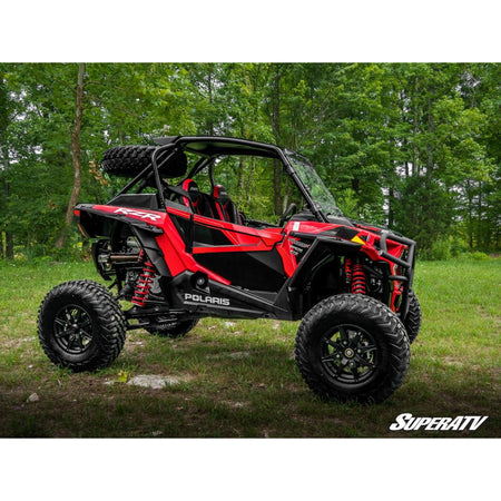 SuperATV Polaris RZR XP Turbo S Spare Tire Carrier - MojoMotoSport.com