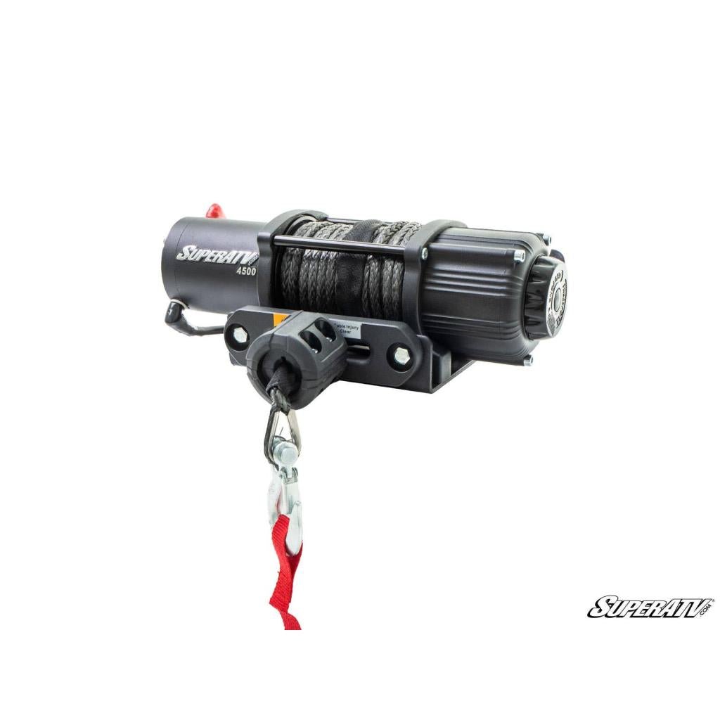 SuperATV Polaris RZR XP Turbo S Winch Mount - MojoMotoSport.com