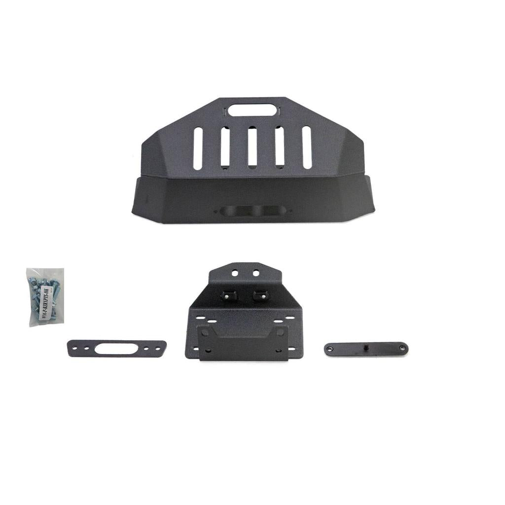 SuperATV Polaris RZR XP Turbo S Winch Mount - MojoMotoSport.com