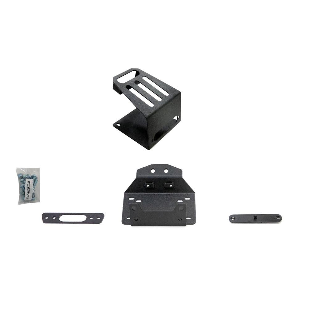 SuperATV Polaris RZR XP Turbo S Winch Mount - MojoMotoSport.com